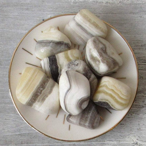 Zebra Aragonite Tumblestone