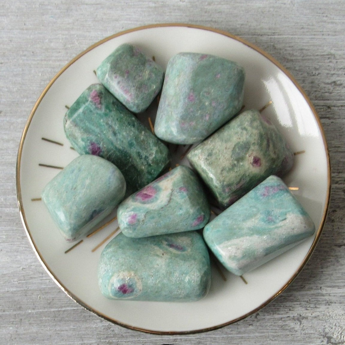 Ruby Fuchsite Tumblestone