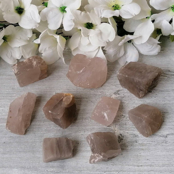 Raw Cloudy Smoky Quartz