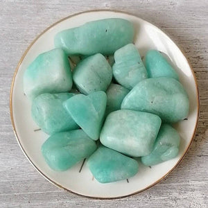 Amazonite Tumblestone (Semi-Tumbled)