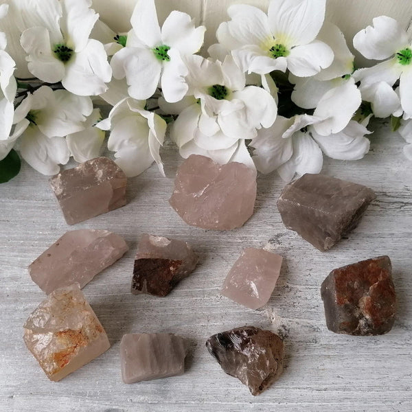 Raw Cloudy Smoky Quartz