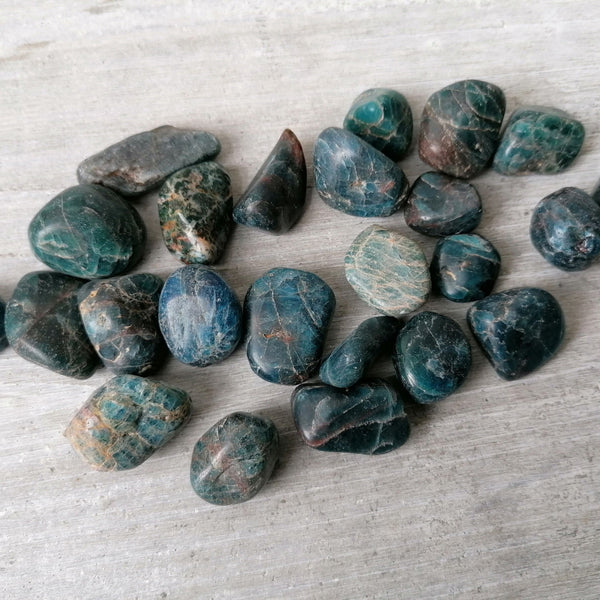 Apatite Tumbled Stone - B Grade
