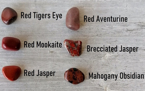 Colour Therapy Tumblestone Gift Box - The Reds