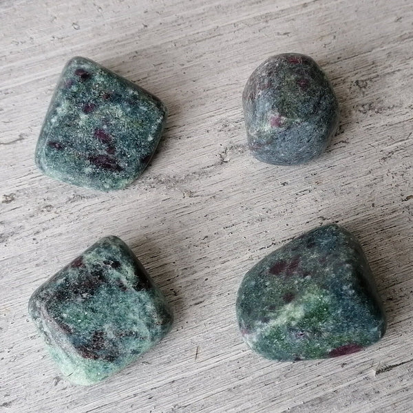 Ruby Kyanite Tumblestone