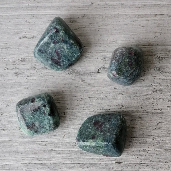 Ruby Kyanite Tumblestone