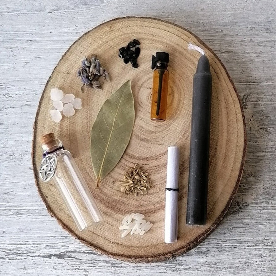 Spell Bottle Kit For Protection