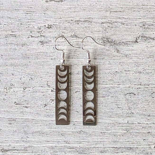 Moon Phase Earrings